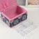 Casket for needlework "Kaleidoscope flowers" 19x26x14.5 cm