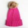 Women's cap with pompom Avocato