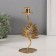Summary Metal for 1 candle "Fern sheet" D-2 cm 9x9x21 cm