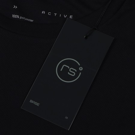 Male shirt, basic, size S (46), black color-13