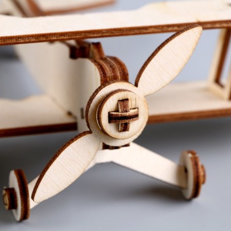 3D puzzle "Young genius: collect the plane"-3