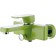 Shower mixer D&K Berlin Humboldt DA1433212, one -leaf, chrome/green