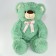 Soft toy "Bear", with a bow, 80 cm, green color