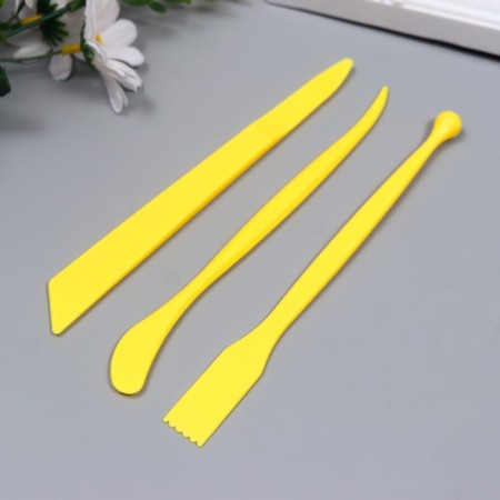 Tools for modeling and giving a set of 8 pcs plastic, acrylic-1
