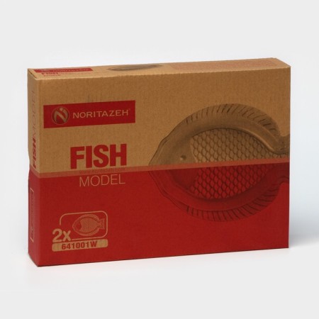 Набор стеклянных блюд для рыбы FISH, 24×17 см, 2 шт-4