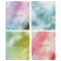 Notebook of 48 sheets in a cage, Pastel Foil, cover coated cardboard, UV-lak, OFSET block, mix