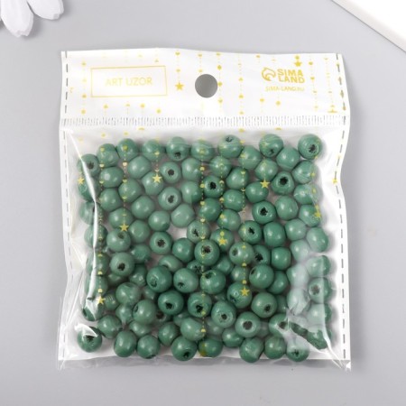 Beads for creativity tree "Artichoke" D-0.8 cm, set 20 grams-2