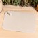 Bath mat "Classic", felt, white, 40x30cm