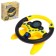 Musical steering wheel “Super driver”, light and sound effects, works from batteries