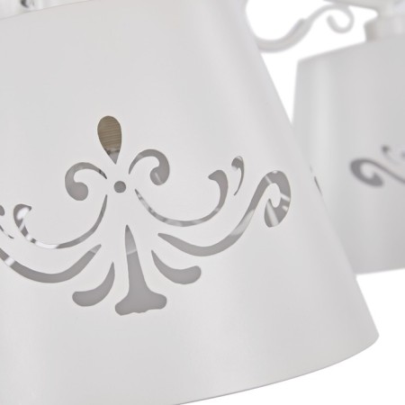 Suspended lamp Freya Fr2259-PL-06-W Aurora, 843x843x595 mm, E14, 6x40W, white color-1