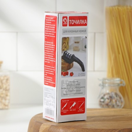 Carpet for knives with polishing the shares "Rhythm", 21 × 5 × 6 cm, black color-5