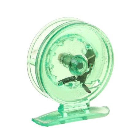Inertial coil, plastic, diameter 5.5 cm, green color, 806s-6