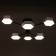 Chandelier 1318/6wt LED 144W 3000-6000K White 71x65x25 cm Bayerlux