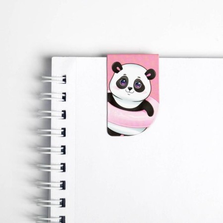 Magnetic bookmarks Time to Read on a postcard, 4 pcs-4