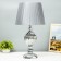 Avtital table lamp E27 40W silver 29.5x29.5x55 cm Risalux