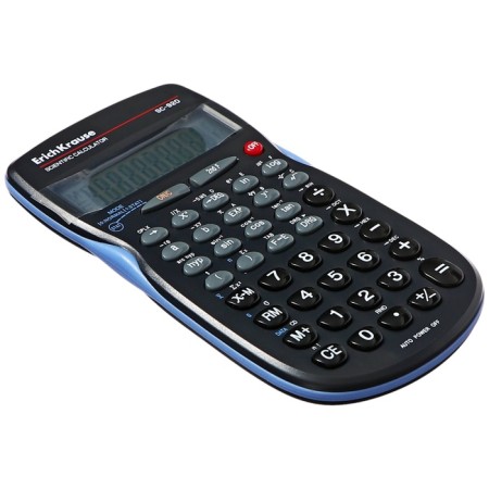 Scientific calculator 10-units Erichkrause SC-920, black, recommended for the OGE and the exam-10
