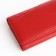 Women's wallet on magnet, red color