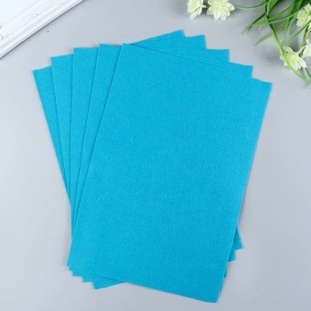 Soft felt 1 mm 20x30 cm turquoise-1