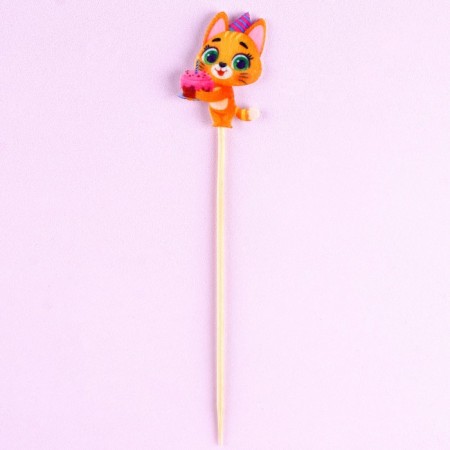 Decor on the stick "Cat"-1