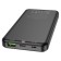 External battery Hoco J87, 10,000 mAh, 1 USB, 1 Type-C, 3 A, display, black