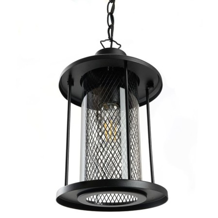 Sadovo-park lamp Feron PL725, IP44, E27, 60 W, 180x180x900 mm, black color-3