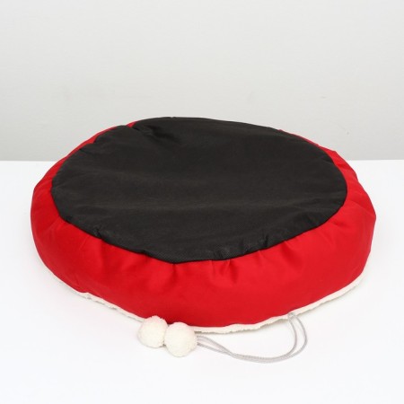 Snowflake lynchist, 56 x 46 x 13 cm, red-5