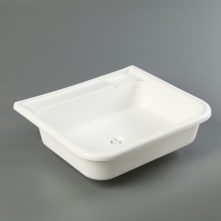 Sink with release, 36 × 42 × 14 cm, plastic