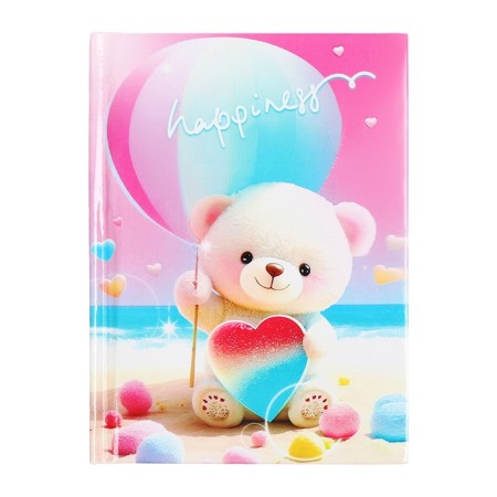 Gift notebook, 45 sheets, line, on the castle of the bear (16.3x12.7cm)-1