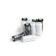 A set of household threads IDEAL 40/2, length 366 m, assorted color (white, black), 10 pcs in units