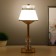 Table lamp sensory "Gaddy" LED 3W 3000-6000K USB AKB Dimmer gold 14x14x36 cm