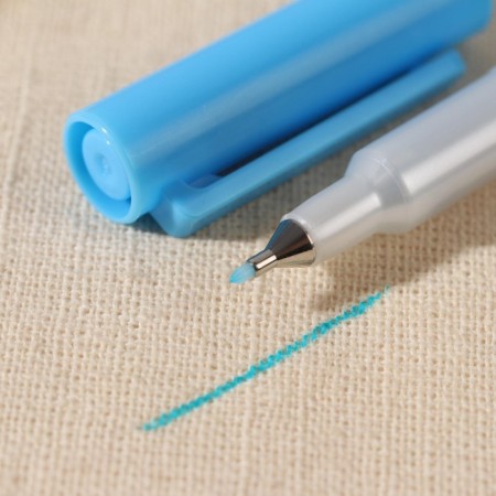 Fabric marker, washing off, blue color-1