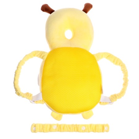 Baby backpack "Bee", protective, with a pillow-6