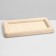 Steam for jewelry universal without plush inserts, phlock, 12 × 20 × 1.8 cm, beige color