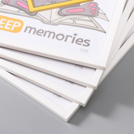 Set of frames "Format" 30x40 cm, 4 pcs. White color-2