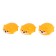 Stretching antistress toy "dog" with paste, set 3 pcs