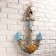 Interior anchor with a rope and a helm, 60*44cm