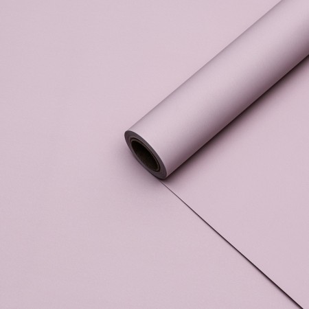Matte film, 65 micron, light pink, 57cm*10m-1