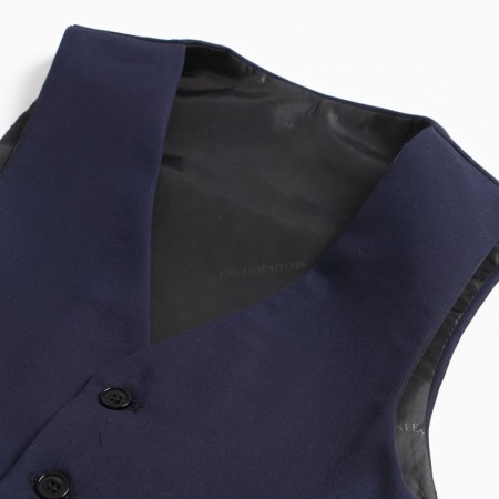 Costume (vest/ pants) for boys, dark blue color, height 172cm-2