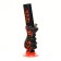 Bong, H-32 cm, "Flame", acrylic, orange