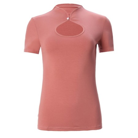 Women's T-shirt Minaku Slim Fit: dusty rose color, pr 42-5