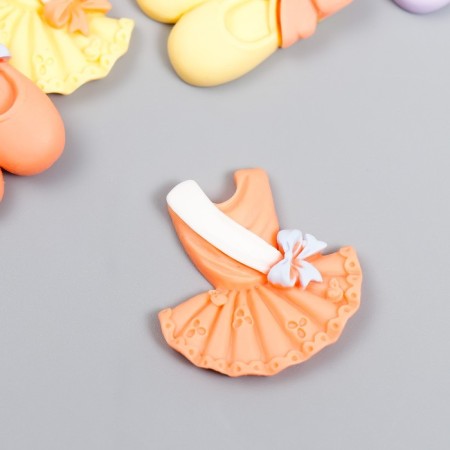 Decor for creativity plastic "Poins and dress" mix-1