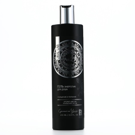 Shower gel, 410 ml, purification and power, Basic Line by Ural Lab-4