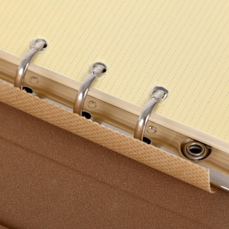 Organizer on the rings A5, 90 sheets in the ruler, with a stream, mix-4