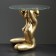 Stand - Awakening table "Bronze Polystone, 50 × 39.5 × 52 cm