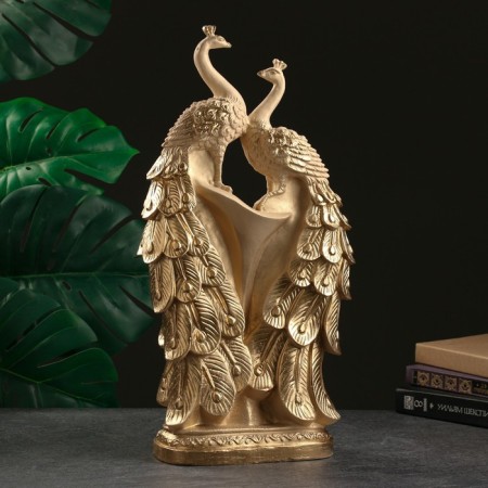 Figure "Firebird" double, ivory, 29x24x57cm