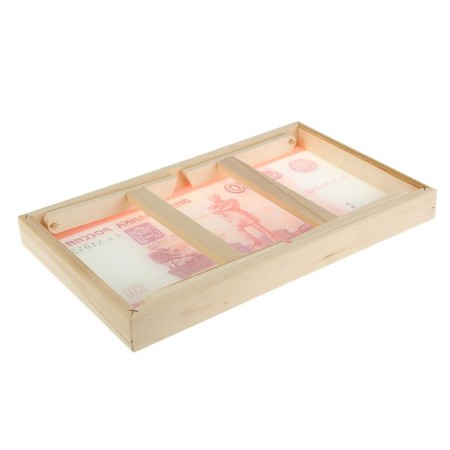 Table-Foundation "ruble" Glass surface 50x30cm-2