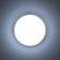 Lamp "Circle" LED 20W IP65 white 6.3x6.3x21 cm