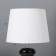 Board Lamp "Balance" E14 40W white-black 17.5x17.5x23 cm Risalux