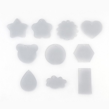 Set for creating acrylic key cards with stickers "for a boy"-6