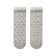 Women's socks with a decorative transparent mesh CONTE ELEGANT CLASSIC, size 23, color light gray
